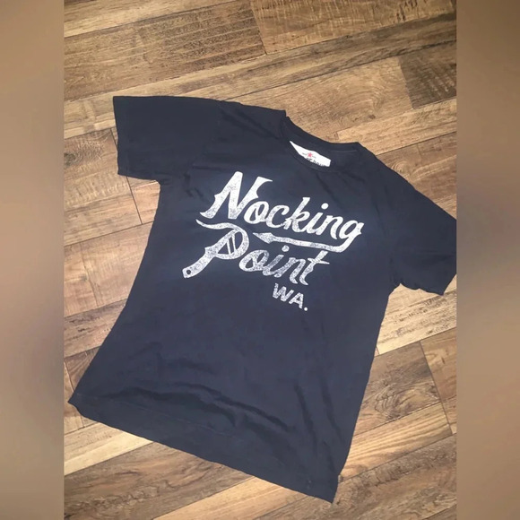 Roots of fight x nocking point collab tee M NWOT $69 - Picture 2 of 6